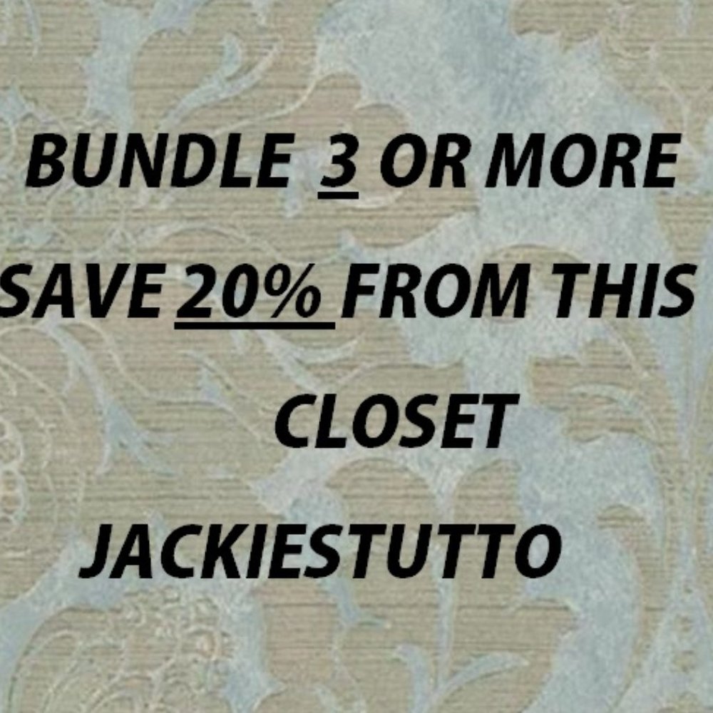 BUNDLE 3 OR MORE ITEMS ~SAVE 20%+SHIPPING DISCOUNT